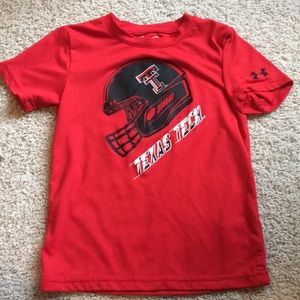 Boys UA DriFit Texas Tech Tee